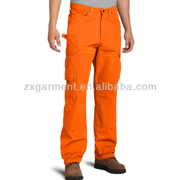 orange pants cargo