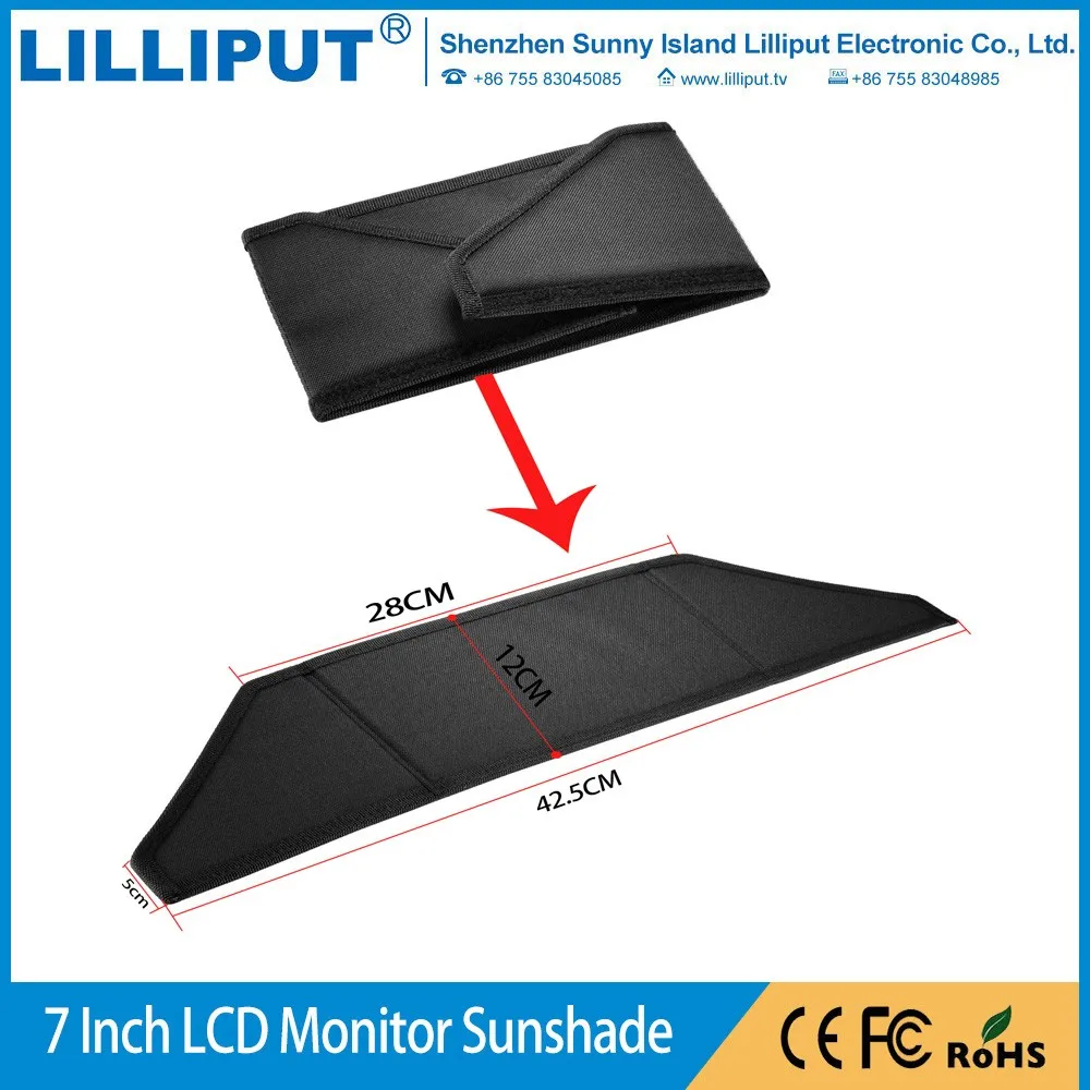 7 Inch Extra Deep LCD Video TV Monitor Hood / Sun Screen Sunshade