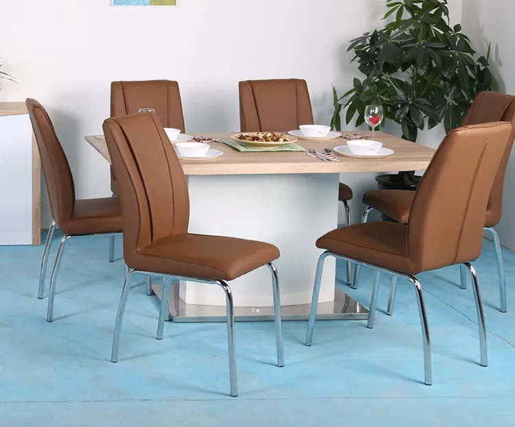 Modern Design Kitchen furniture MDF wood table dining table on sale