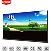 Shenzhen factory price exhibition stylish hd display board wall mounted video lcd panel advertising media led backlight