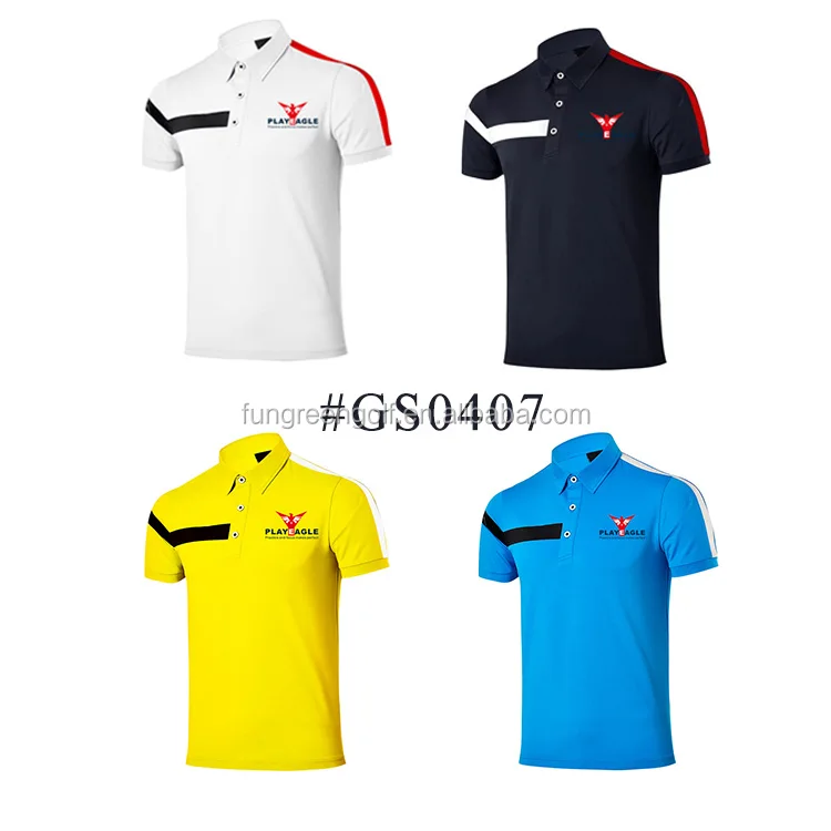 Wholesale Men Golf Shirt Quick Dry Man Golf Tshirt Custom Golf Polo T Shirts Guangzhou Buy