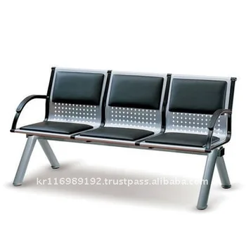 Lobby Chair Leather Steel Bench Chair Afch Ds05433a Buy