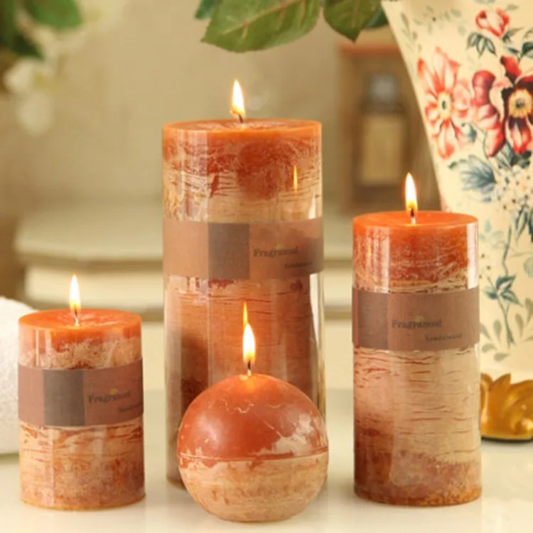 Decorative Colour Scented Pillar Candle In Bulk Buy Scented Pillar Candle,Pillar Candle In