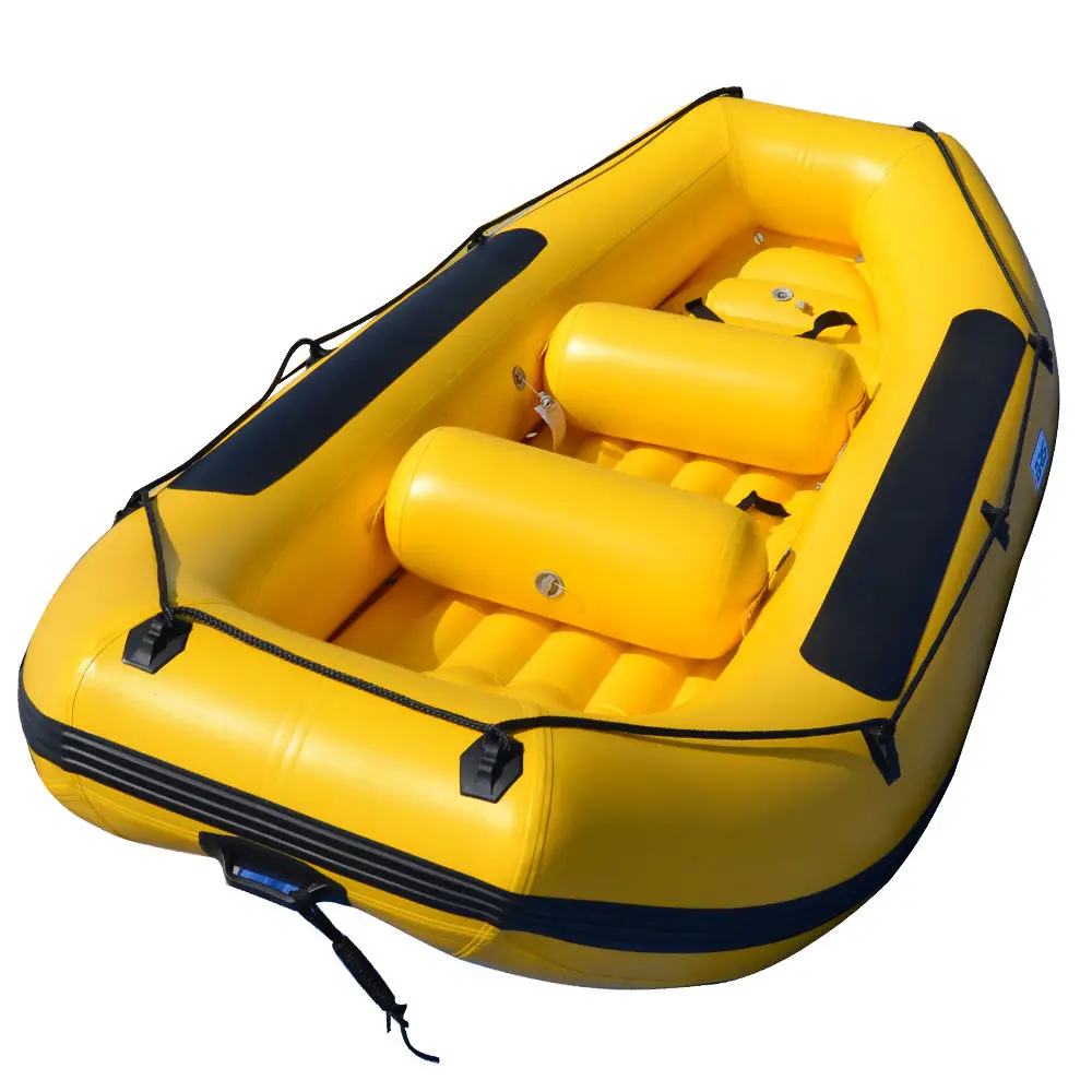 Inflatable Boat Pool Fun Lake Row Boat Water Raft Adults Inflatable ...