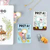 Creative stationery cartoon little red riding hood N times stick sticky notes bookmark students Memo Pads