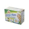 disposable spunlaced nonwoven fabric 3D dry floor wipe with diamond embossed for European market