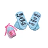 Funny Wine Socks"If You Can Read This, Bring Me Some Wine" Hilarious Novelty Fuzzy Socks For Women Girls Warm Fluffy