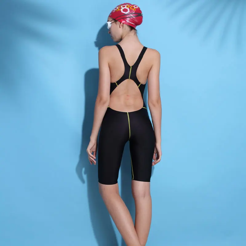 Hot Sale Chinese manufacturer oem soft professional girls woman training one piece swimwear racing swimsuit
