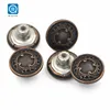 SK New Fashion Design Black Alloy Jean Button 2019 New Design Jean Button
