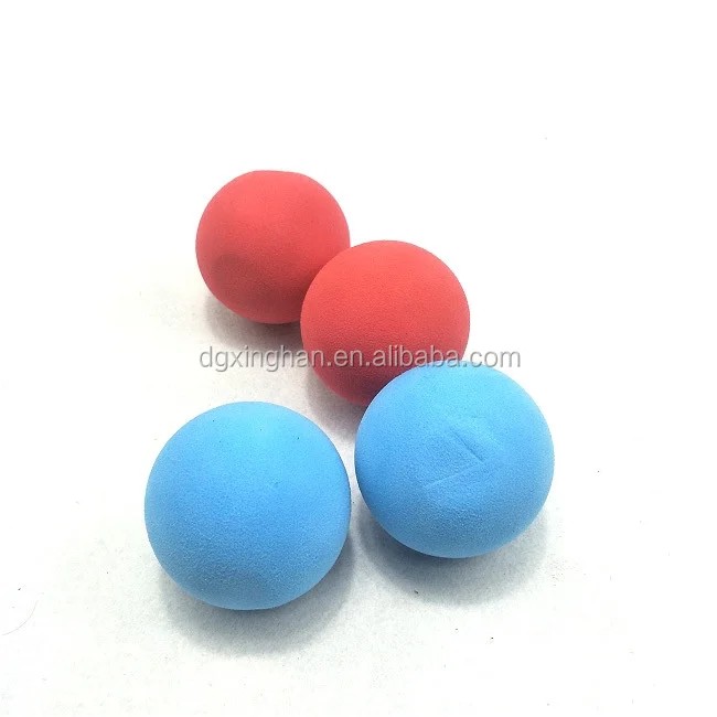 Red And Blue Color 60mm Diameter Ball Gun Shooting Eva Foam Balls Buy