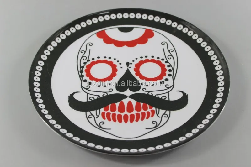 Cheap Melamine Dinner Plate for Halloween