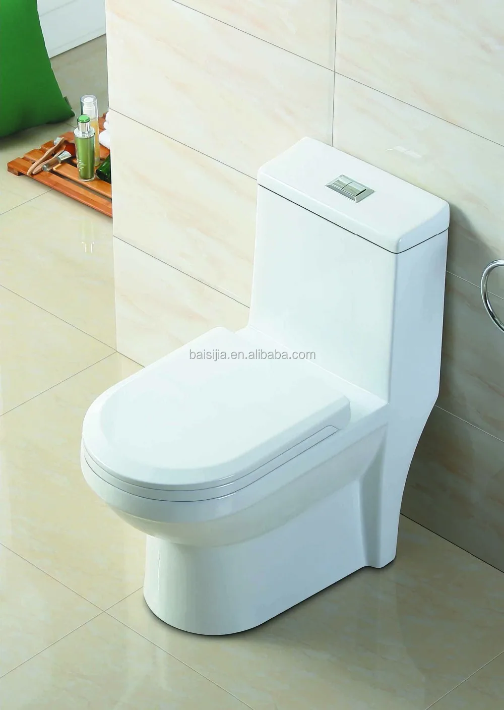 Made In China Cheap One Piece Toilet For South America Market/bathroom