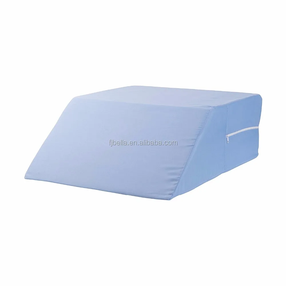 Bed Wedge Elevated Leg Pillow Supportive Foam Wedge Pillow For