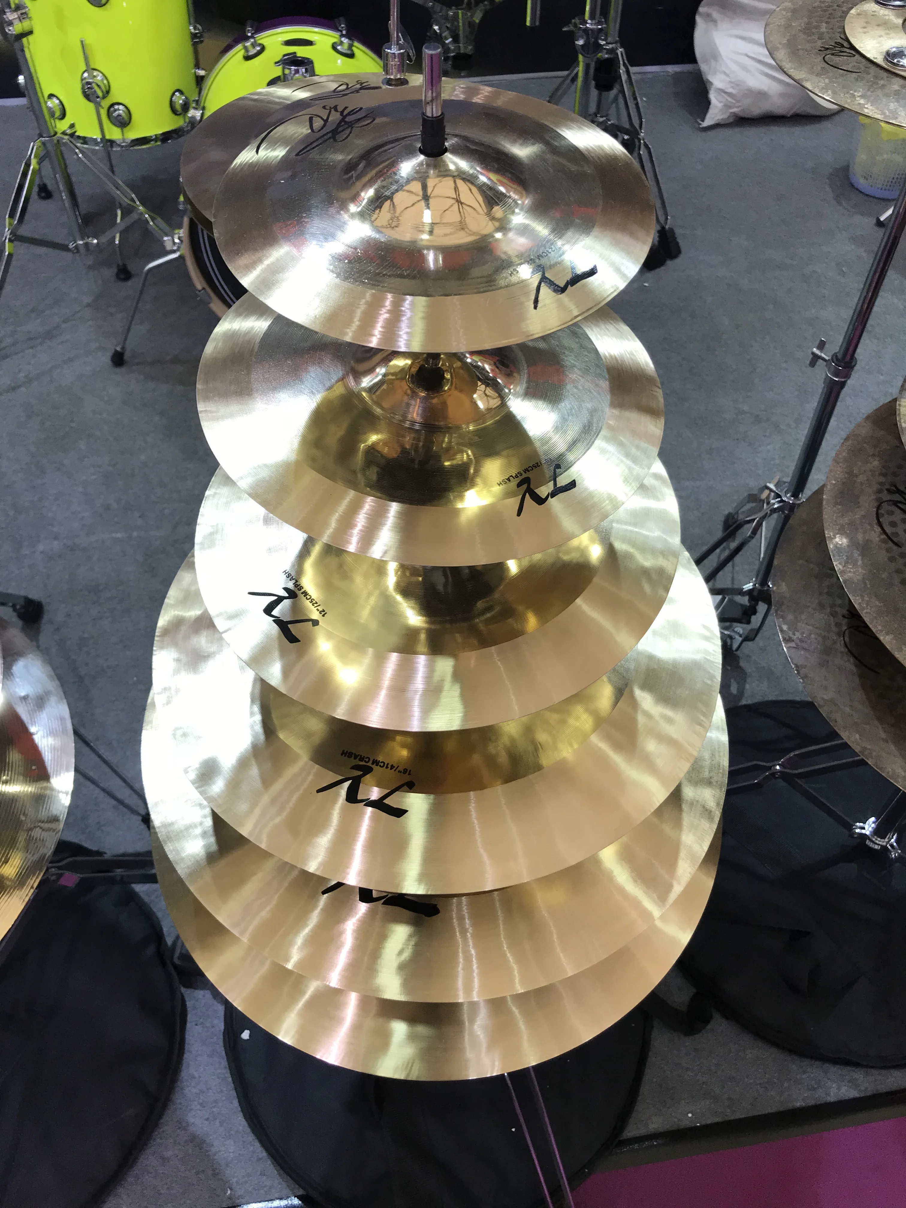 High Quality Drum Set Cymbal Ty Series B20 Splash Drum Cymbal For Sale