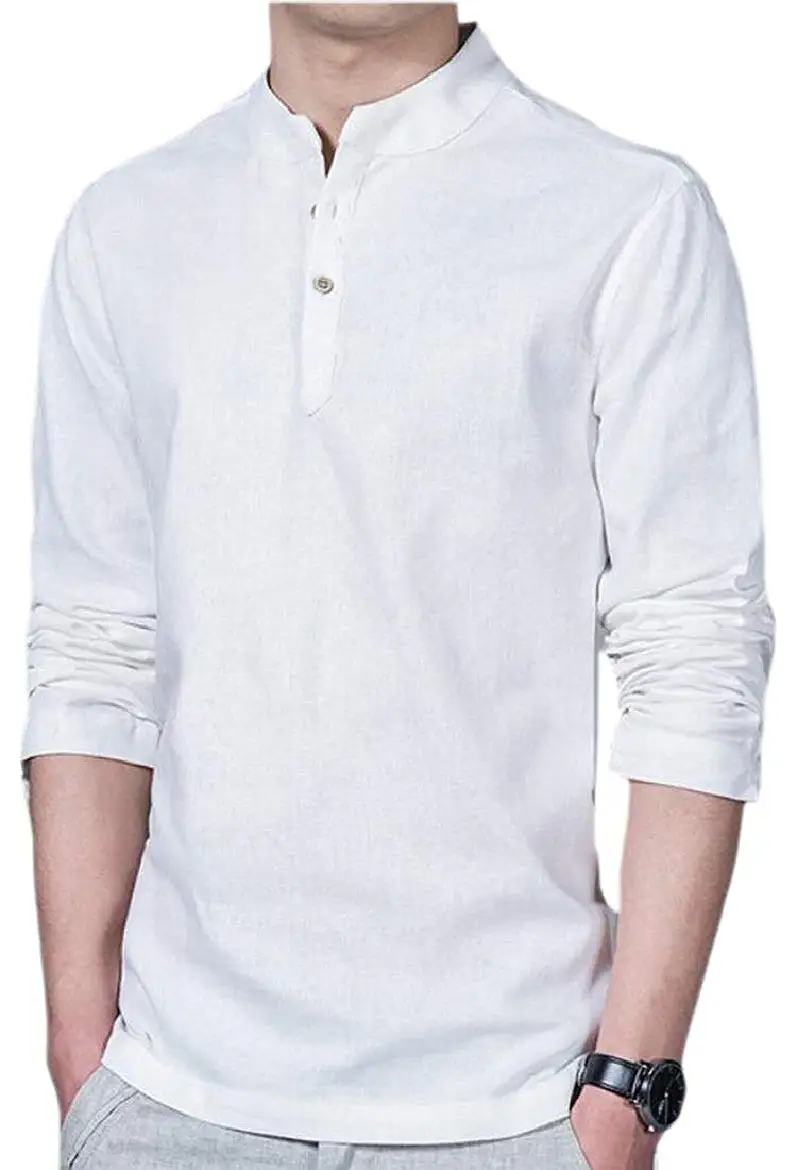 cheap men's henley shirts