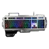 Dropshipping Rainbow Backlight LED Game Keyboard Custom Keyboard Membrane For PC Gaming Gamer