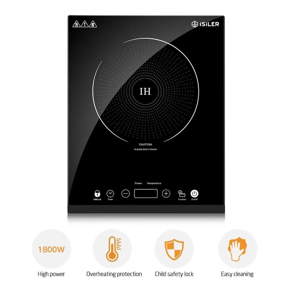 Buy Portable Induction Cooktop Isiler 1800w Sensor Touch Electric