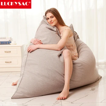 Outdoor Waterproof Bean Bag Chair Backrest Square Large Bags Product On Alibaba