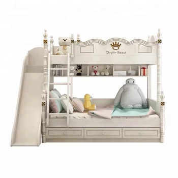 Letti A Castello Con Scivolo.Letto A Castello Con Scivolo A Buon Mercato Mobili Per Bambini Bianco In Stile Americano A88 Buy Bambini Letti A Castello Con Le Scale Mobili Per Bambini In Stile Americano Letto Per Bambini