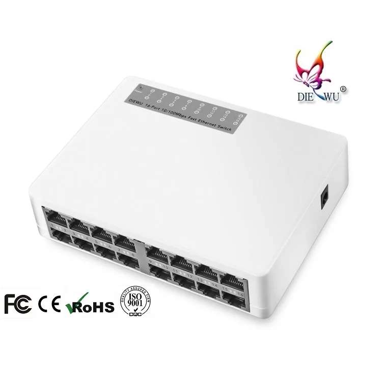 Diewu Ip1717 Chipset 16 Port 100mbps Fast Switch Buy 16 Port