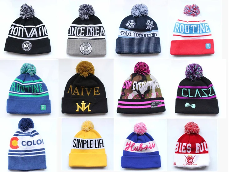 personalised bobble hat