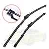 Car Front Windshield Wiper Blades for Audi A4 B8/B9 Fit Push Button Arms 2008 2009 2010 2011-2018 Windscreen wipers blades
