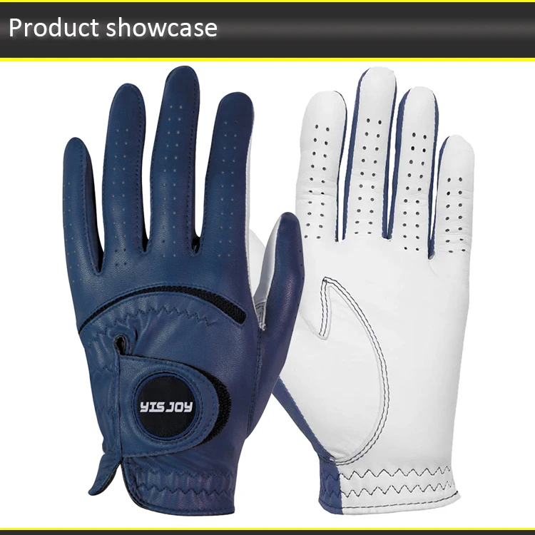 Custom Colored Cabretta Leather Golf Gloves Men Buy Custom Colored