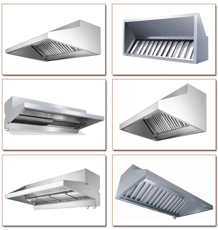 Stainless Steel Canopy Style Exhaust Hood For Commercial Kitchen Buy