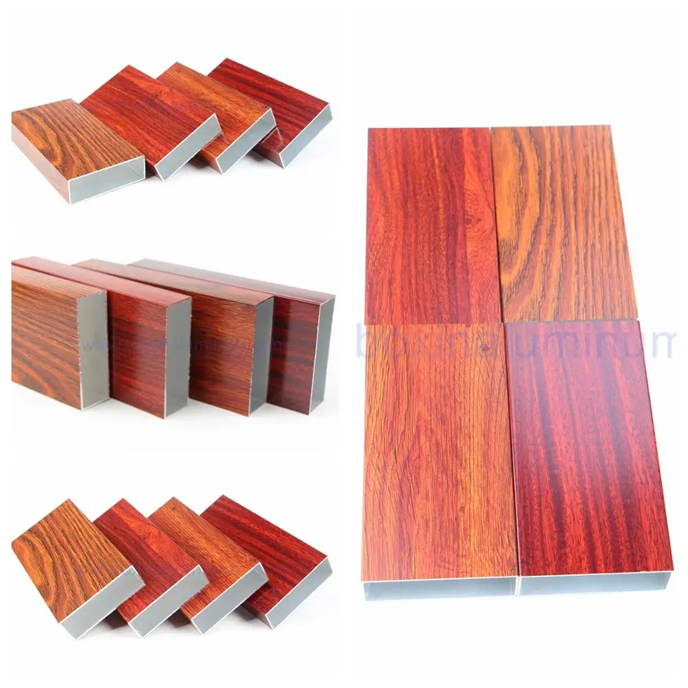 Best price aluminium extrusion profile tubes rectangular aluminum profiles square tube wood furniture