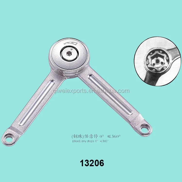 13206 Furniture hinge with steel beads