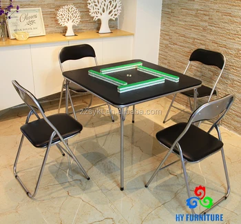 collapsible table and chair set