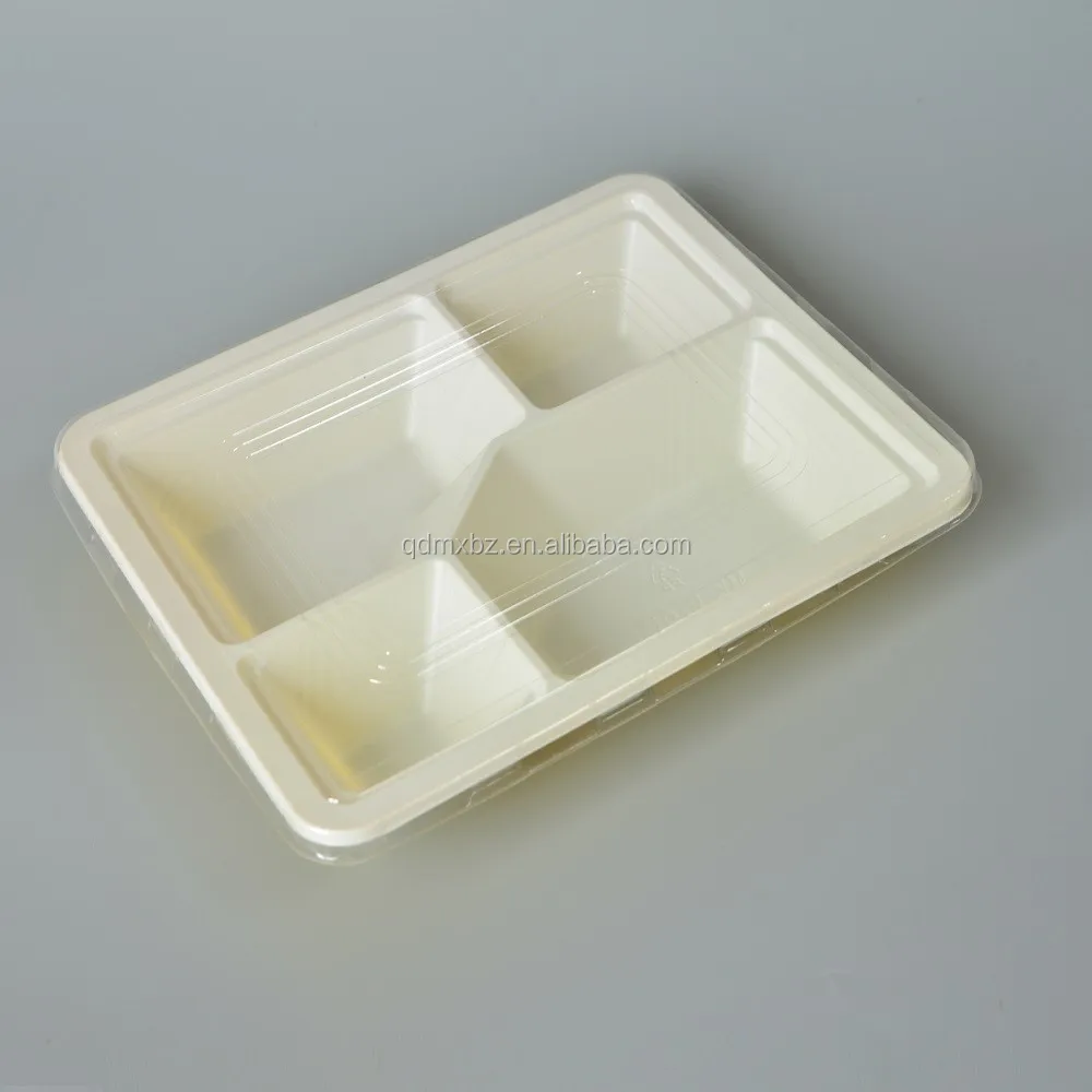 Wholesale Food Clamshell Disposable Black Plastic Pp Meal Prep
