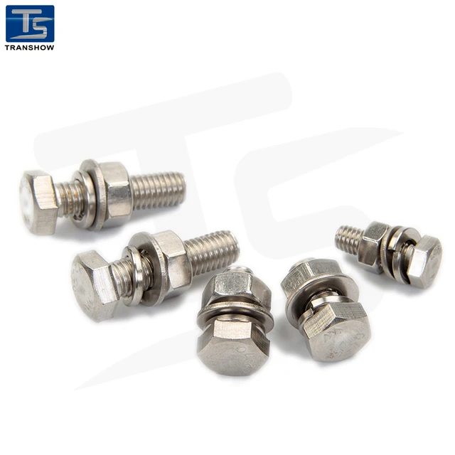 16 A4 acero inoxidable tama/ño del paquete UNC completo tuerca 3//8 pulg 4