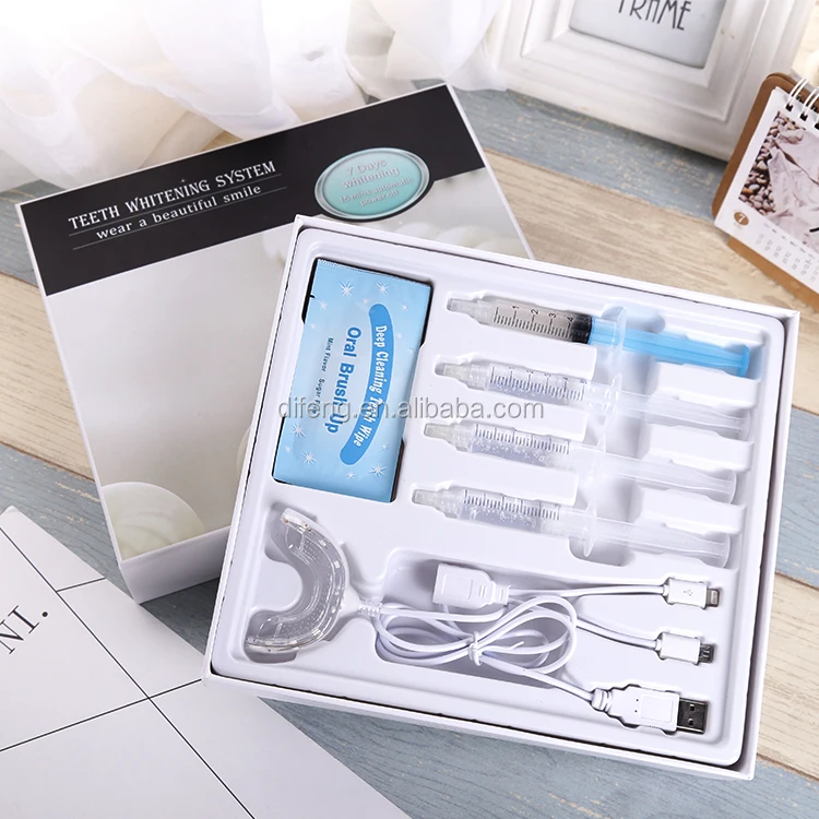 Professional manufacture teeth whitening gel kit oem