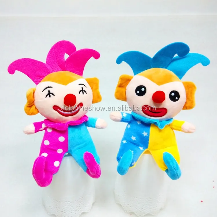 kawaii clown plush