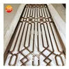 Wholesale Factory Price Aluminum Restaurant Room Divider Decorative Metal Stainless Partition Screen