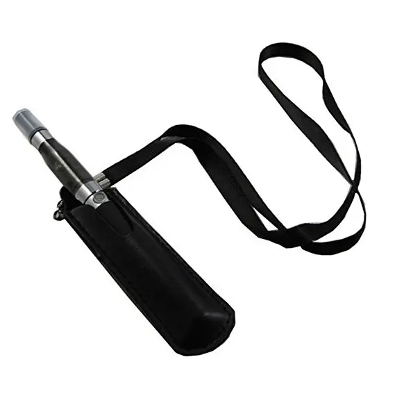 Black Pu Leather Pen Pouch/sleeve/ Holder Necklace Alibaba China Buy