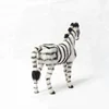 Simulation soft toy doll plush stuffed animal gift Giant Hung Big lifelike zebra