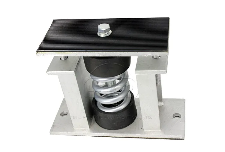 vibration isolator mounts for single roller