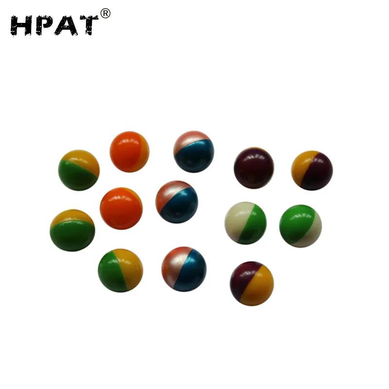 0.68" Peg Paintball Balls Paintballs With Single Or Double Colors Shell