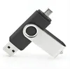Factory Wholesale Mini OTG Swivel USB Flash Drive,OTG USB Cell Phone Memory Stick 4GB 8GB 16GB 32GB 64GB