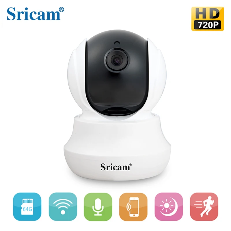 Sricam Sp020 H.264 Cmos Hd Two Way Audio P2p Indoor Surveillance