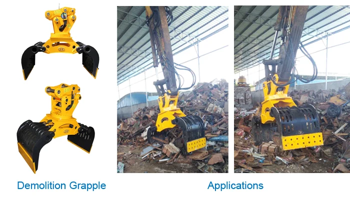 Excavator Grapple