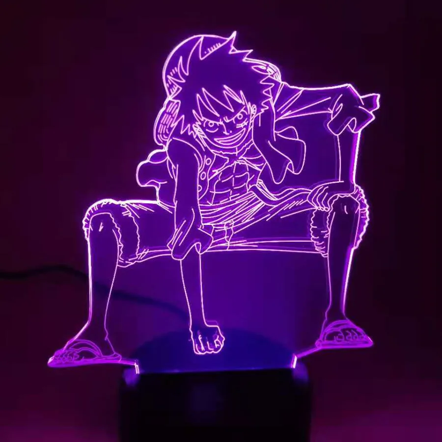 Night Lights Haikyuu 3D Night Light Haikyuu LED Lamp Anime Gifts 3D  Illusion Anime Light Birthday Gifts Home  Living Lighting etnacompe