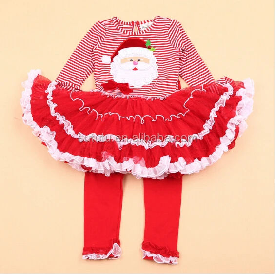 wholesale girls chevron ruffle pajamas baby toddler christmas pajamas
