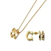 IN STOCK wholesale 18k gold plated jewelry necklace set CH fit multi - dimensional rubik's cube copper necklace earrings sets