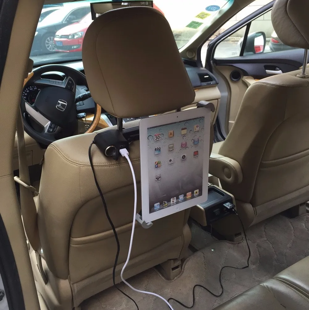 Universal Electric Car Back Seat Holder With 3.1a Usb Charger Buy 3