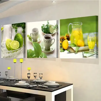Fruit Wall Decor wholesale 3 panels paintings for the kitchen fruit wall decor Fruit Wall Decor wholesale 3 panels paintings for the kitchen fruit wall decor