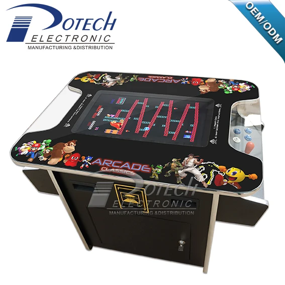 2017 New Style 60 In 1 Cocktail Table Arcade Cocktail With All Sticker