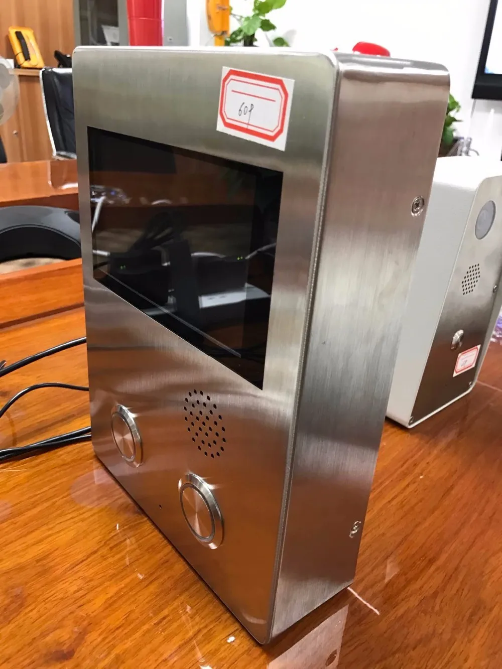 Industrial Intercom Systems Ip Video Door Phone Knzd-60 Public Video